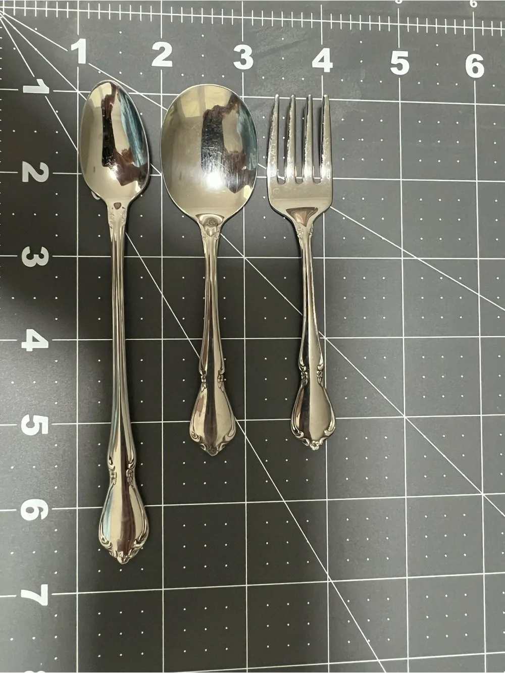 Vintage Oneida Chateau Craft Deluxe Baby Flatware 3 pc set